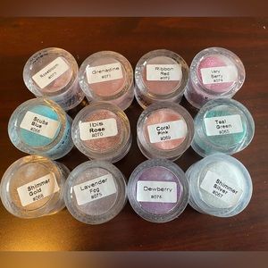 Simmer Dip Powder set for nails - 12 glitter colors